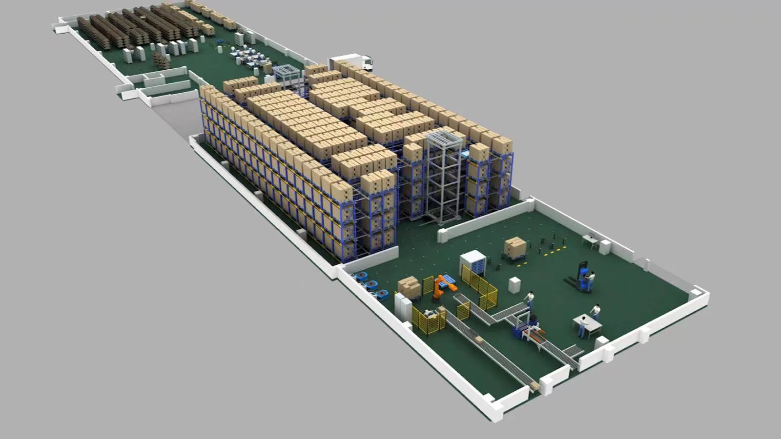 【兆恒機(jī)械】菜鳥在浙江建設(shè)“無人糧倉”，引入機(jī)械臂、AGV機(jī)器人、四向穿梭車